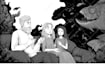 draw illustrations in black and white, characters, objects,