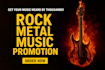 do spotify heavy rock metal music promotion to 900 active metal playlist curator