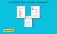 create printable preschool and kindergarten worksheets for kids