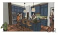 sketch your architectural concept in procreate