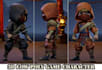 create custom 3d low poly character, props and assets for games