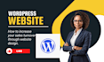 fix wordpress website issues wordpress website errors hostinger website design