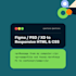 convert your figma to html PSD xd to HTML CSS