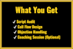 design your sales call flow and improve your sales script