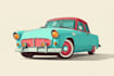 draw vector cartoon car illustration for your t shirt