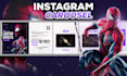 design impressive carousel for instagram, and facebook