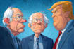 make a political cartoon art