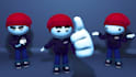 create 3d cartoon style characters