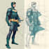 draw a comic character illustration