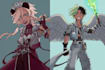 draw your oc or favorite character art