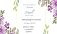 design stylish invitation cards for wedding