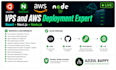 deploy your react or nextjs app on AWS, vps with nginx, SSL, and ci cd