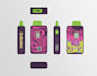design psychedelic packaging and print ready product labels