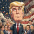 make a political cartoon art