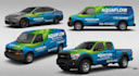 design vehicle wrap and truck decals
