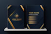 design professional business cards and modern visiting cards