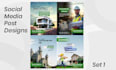 design creative and daily social media post design