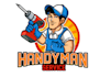 make tradesman mascot logo design with express delivery