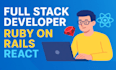 develop ruby on rails, ror, ruby, rails, react, full stack developer, reactjs