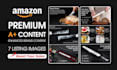design your amazon a plus content, listing images