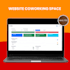 develop website for your cowoking space use laravel