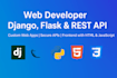 develop, fix and deploy django, flask, and fastapi