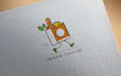modern supermarket logo , online store design