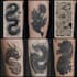draw an oriental japanese tattoo