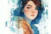 paint an illustration in watercolour