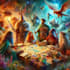 make an dungeons and dragons or illustration