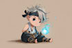 create chibi characters for social media icons
