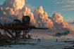 sci fi illustration and sci fi art