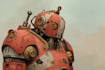 do an robot model, sci fi mech, industrial robot