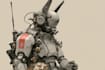 drawing mecha and robot