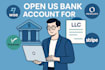 help you open a US business bank account for your llc