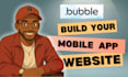 build bubble developer flutterflow bubble io no code app mvp saas xano API adalo