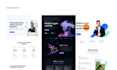 create modern and responsive wordpress landing page website
