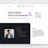 create responsive frontend UI with react, HTML and CSS