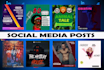 do social media post design, facebook post , instagram post, social media post