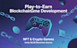 develop blockchain game p2e game crypto game crash game play to earn web3 game