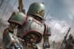 draw a detailed warhammer illustration