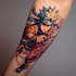 your dream anime, manga tattoo design