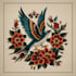 create any design in flash traditional tattoo style