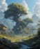 draw a environment concept art