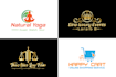 do minimalist custom business logo design and redesign