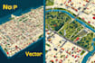draw vector map in illustrator