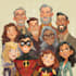 make a family superhero portraits for you