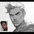 do super hero portrait sketch art