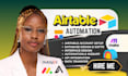 setup airtable database, airtable automation, airtable formula, softr portal
