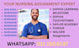 proofread and edit your capella rn bsn msn nursing tasks, walden, honorlock,